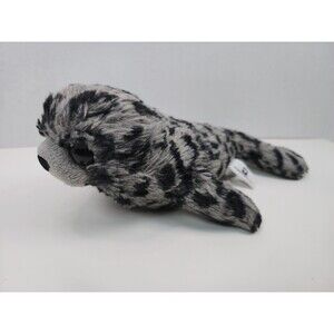 Wildlife Artists Fall 2013 Spotted Harbor Seal Pup Plush Gray and Black 10"